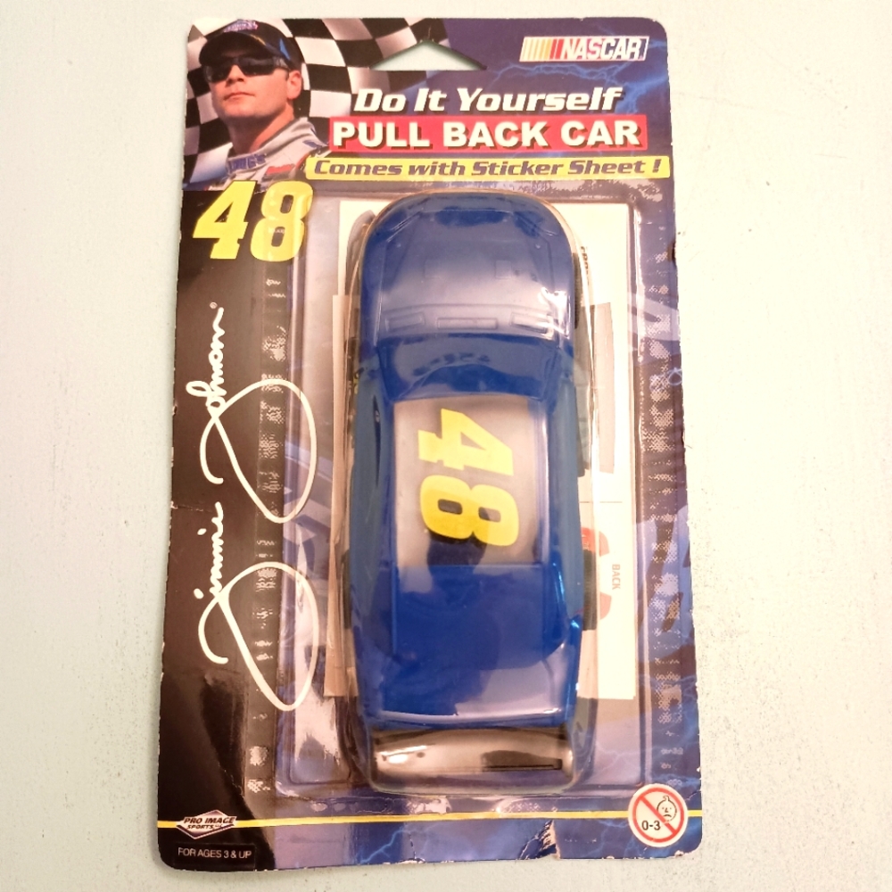 Nascar Retro Jimmy Johnson #48 Do It yourself PullBack Car New unopened